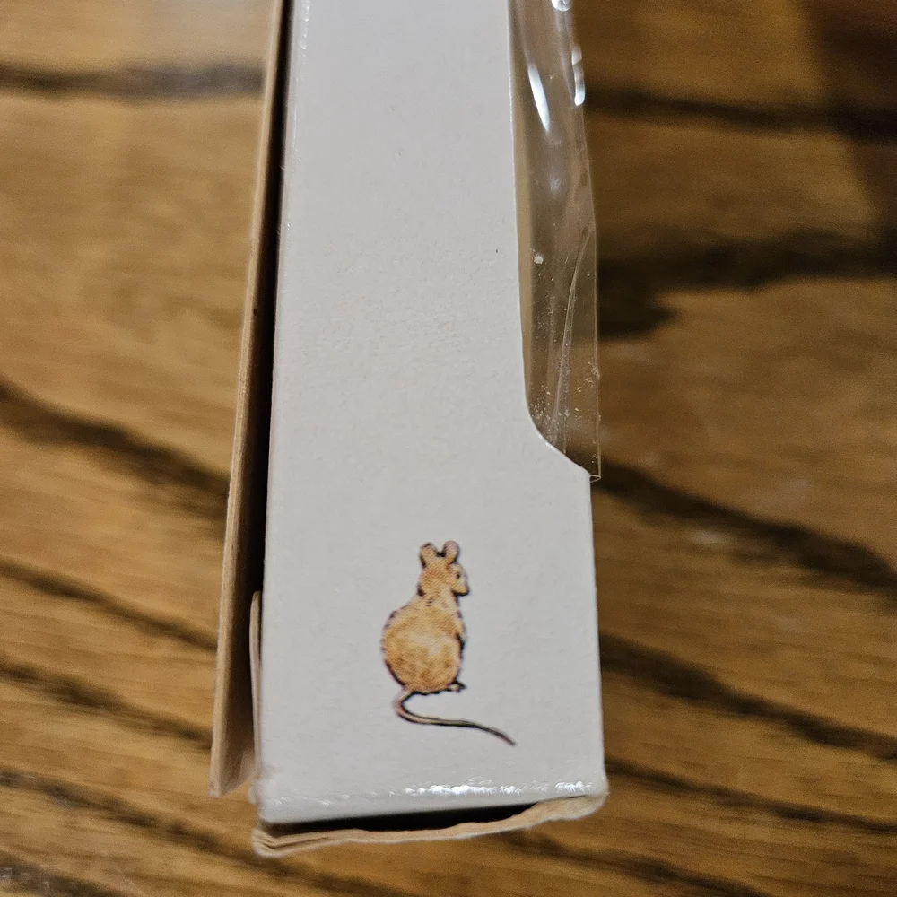 Beatrix Potter Illustrated Soap Set Collector 2 Bars Cream White